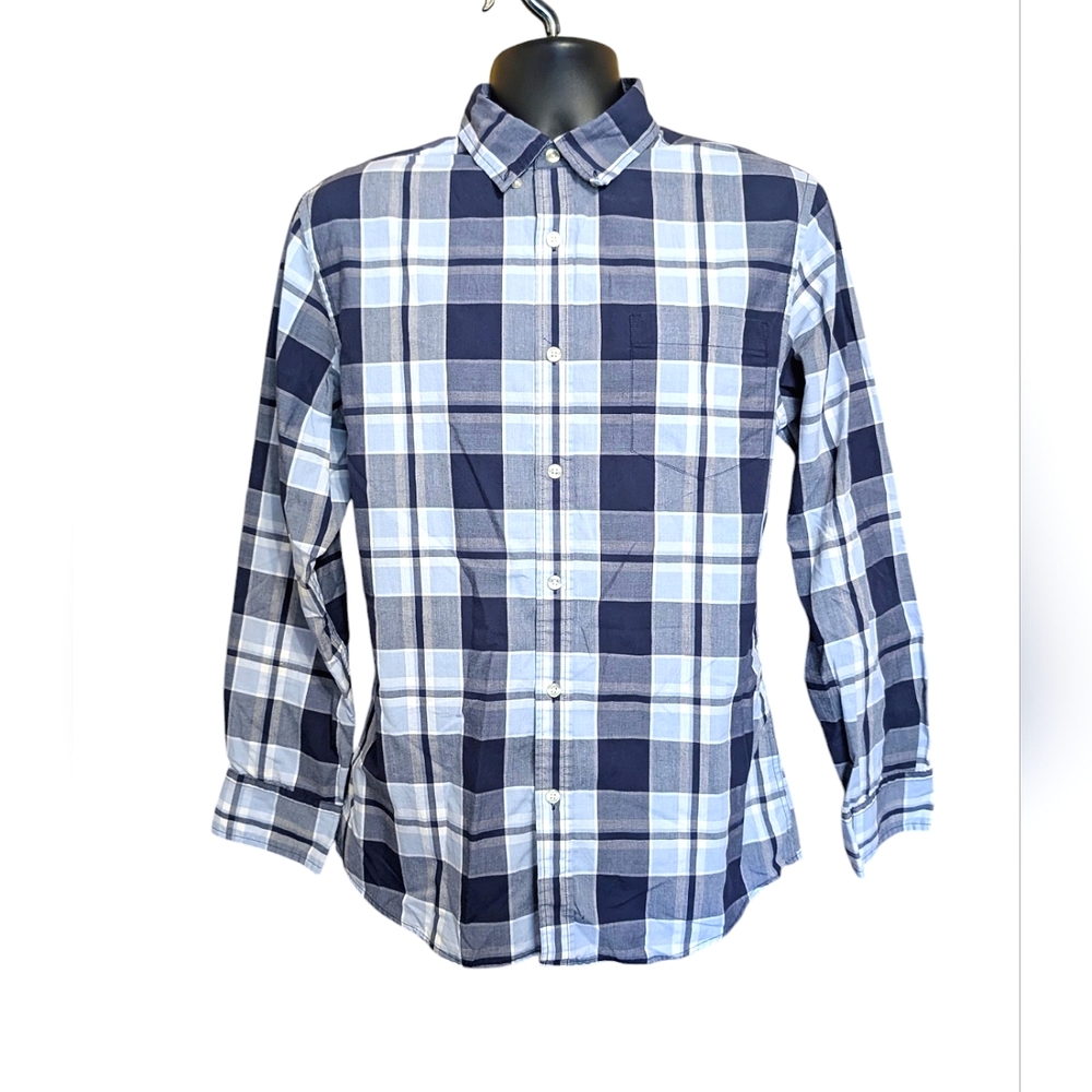 Sonoma plaid button-down